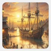 波止場 スクエアシール (正面)