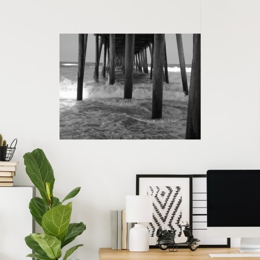 波止場 ポスター (ホームオフィス)