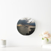 波止場 ラウンド壁時計 (ホーム)