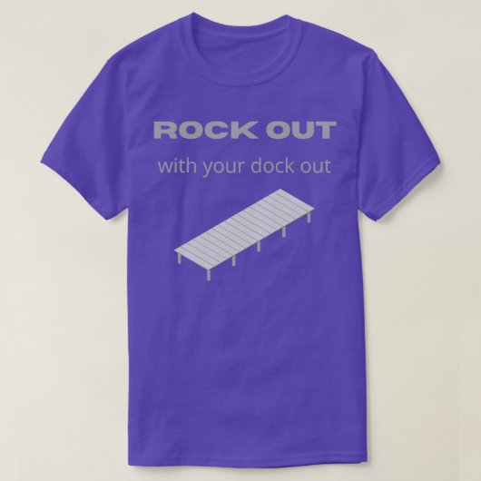 波止場 Tシャツ (デザイン正面)