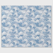 波波ラッ日本のピング紙 ラッピングペーパー (フラット)