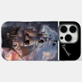 波浪の海賊船 Case-Mate iPhoneケース (裏面 (横))