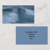 波浪名刺 名刺 (正面/裏面)