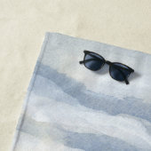 波海水カラービーチコースタルホームデコール ビーチタオル (インサイチュ)