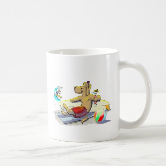波犬 コーヒーマグカップ (右)
