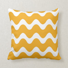 波状に揺れる クッション