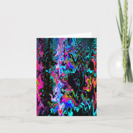 波状のサイケデリック瞬間...... カード