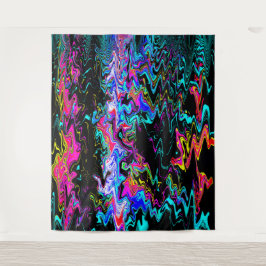 波状のサイケデリック瞬間...... タペストリー