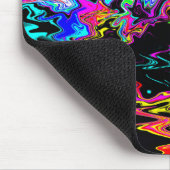 波状のサイケデリック瞬間...... マウスパッド (コーナー)