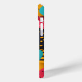 波状の図形のカラフルと線 Case-Mate iPhoneケース (裏面 / 左)