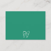 波状の手書き落書きスクライグル結婚RSVP エンクロージャーカード (裏面)