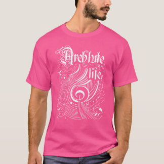 波状の音楽のアルキュート生活 Tシャツ