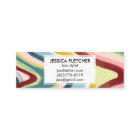 波状カラフルストライプミニマルカッコいい