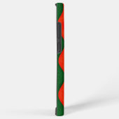 波状カラフル模様 SAMSUNG GALAXYケース (右側面)