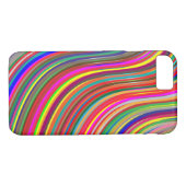 波状カラフル Case-Mate iPhoneケース (裏面(横))