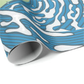 波状キ日本のャンバス印刷 ラッピングペーパー (ロールコーナー)