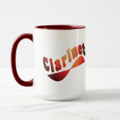 波状クラリネット マグカップ (左)