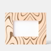 波状クールモダンファンキー4Davey レーザー彫刻フレーム (正面)