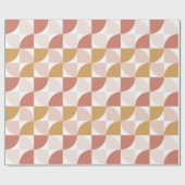 波状パターン ラッピングペーパー (フラット)