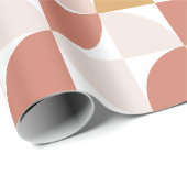 波状パターン ラッピングペーパー (ロールコーナー)