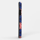 波状フラグのバナー Case-Mate iPhoneケース (裏面/右)