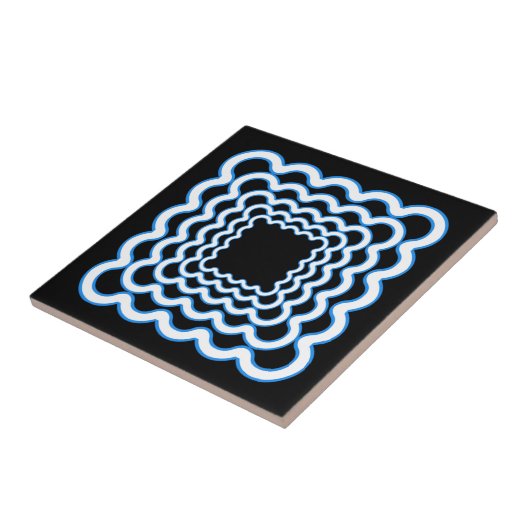 波状フレーム タイル (側面)