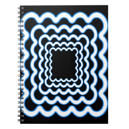 波状フレーム ノートブック (正面)