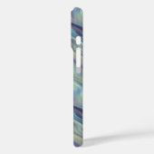 波状ラベンダーのテクスチャ Case-Mate iPhoneケース (裏面 / 左)