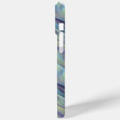 波状ラベンダーのテクスチャ Case-Mate iPhoneケース (裏面 / 左)