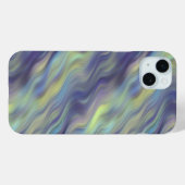 波状ラベンダーのテクスチャ Case-Mate iPhoneケース (裏面 (横))