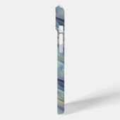 波状ラベンダーのテクスチャ Case-Mate iPhoneケース (裏面 / 左)