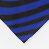 波状光学的錯覚パターン フリースブランケット (角)