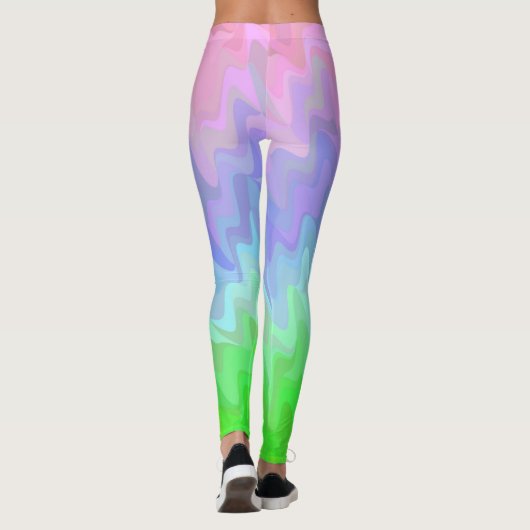 波状勾配 レギンス (裏面)