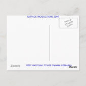 波状塔 ポストカード (裏面)