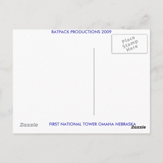 波状塔 ポストカード (裏面)