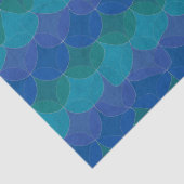 波状幾何学的ラッピング紙 薄葉紙 (詳細)