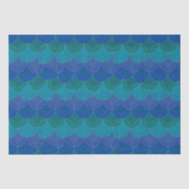 波状幾何学的ラッピング紙 薄葉紙