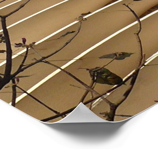 波状建物 ポスター (角)