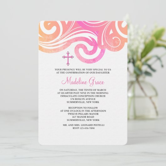 波状招待状 招待状 (スタンド正面)