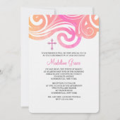 波状招待状 招待状 (正面)