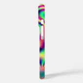 波状気化波レトログロー Case-Mate iPhoneケース (裏面 / 左)