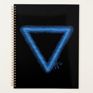 波状水要素の錬金術シンボル プランナー手帳