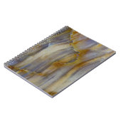 波状石化木材 ノートブック (左側)