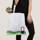 波状膜トート トートバッグ (クローズアップ)