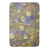 波状葉シャワーバスマット バスマット (正面縦)