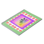 波状葉 ノートブック (左側)