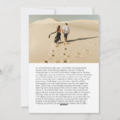 波状金ゴールドフレームクラシッククリスマス シーズンカード (裏面)