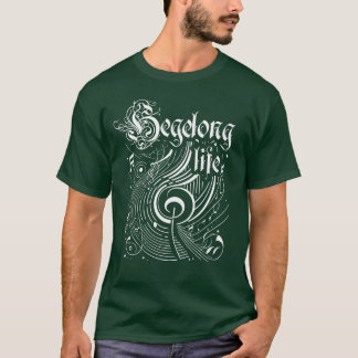 波状音楽ヘジェロンライフ Tシャツ