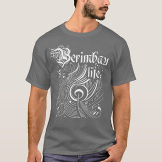 波状音楽Berimbau Life Tシャツ