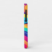 波状鮮やか抽象芸術アート Case-Mate iPhoneケース (裏面/左)